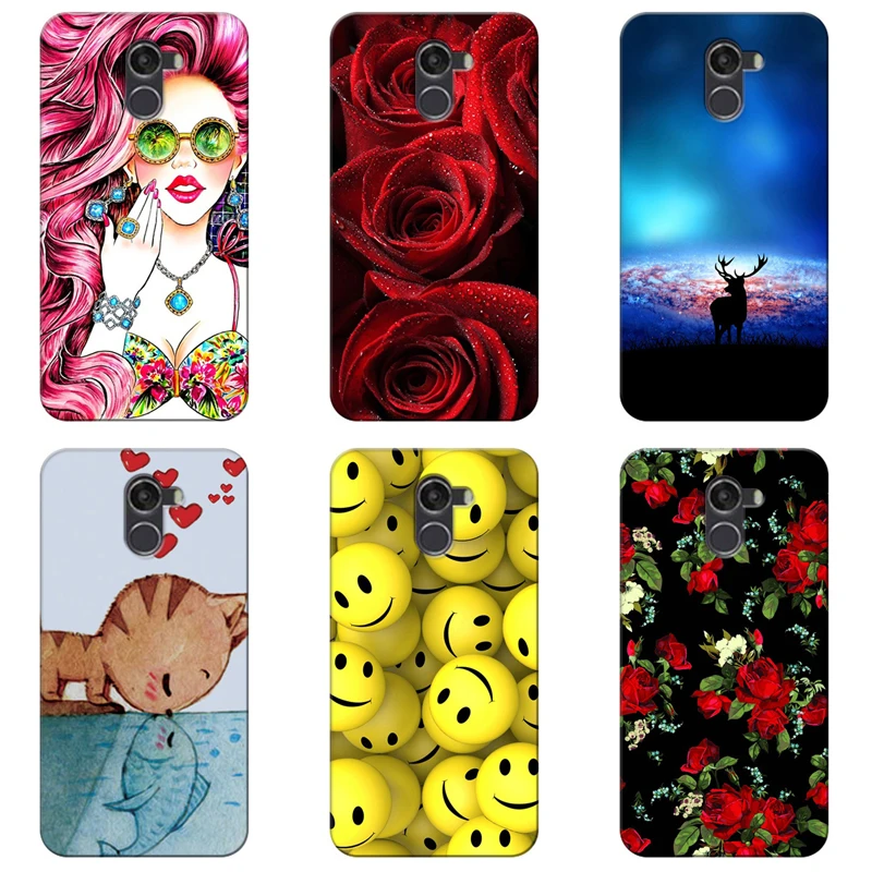 

Soft TPU Print Case Cover for Wileyfox Swift 2X Original Phone Cases Silicone Back Covers Flower Para Colorful