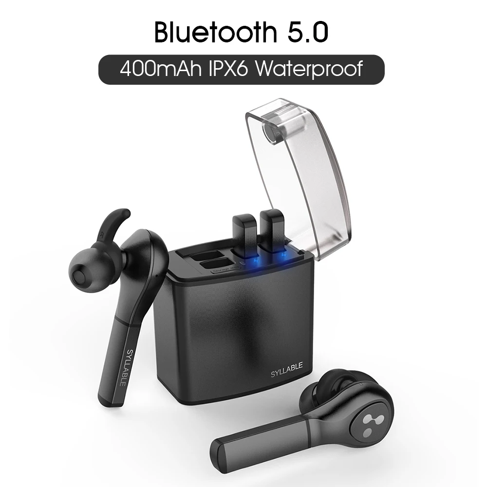 Оригинальные Беспроводные стереонаушники SYLLABLE D9X TWS Bluetooth V5.0 спортивные наушники