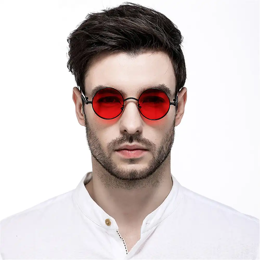 Oculos steampunk vermelho Clearance