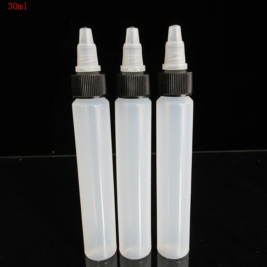 10 шт. бутылка капельница LDPE с закручивающейся крышкой пустая пластиковая E liquid