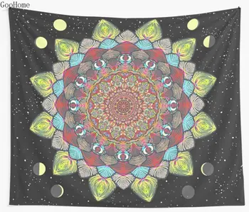 

SUN MOON Wall Tapestry Cover Beach Towel Throw Blanket Picnic Yoga Mat Home Decoration