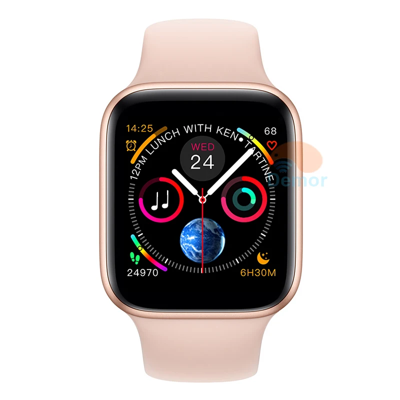 KT01 Bluetooth Смарт часы подключенные серии 4 для мужчин и женщин 44 мм смарт часы для iOS iPhone huawei 2 sony Android телефон Apple Watch 3