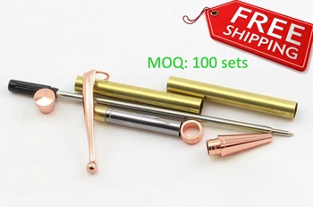 

DIY Copper fancy pen kits with free shipping by express RZ-BP3#COP-Free Freight