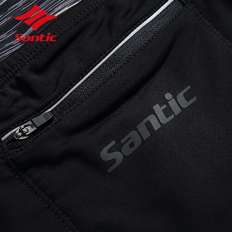 Santic, зимняя мужская велосипедная куртка, велосипедная ветрозащитная ткань, Ciclismo jaqueta feminina, куртка для велоспорта, подходит для 8-24 M6C01070H