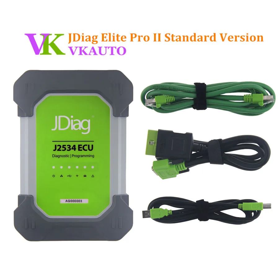 Инструмент для программирования ЭБУ JDIAG Elite II Pro J2534 стандартная версия Jdiag 2