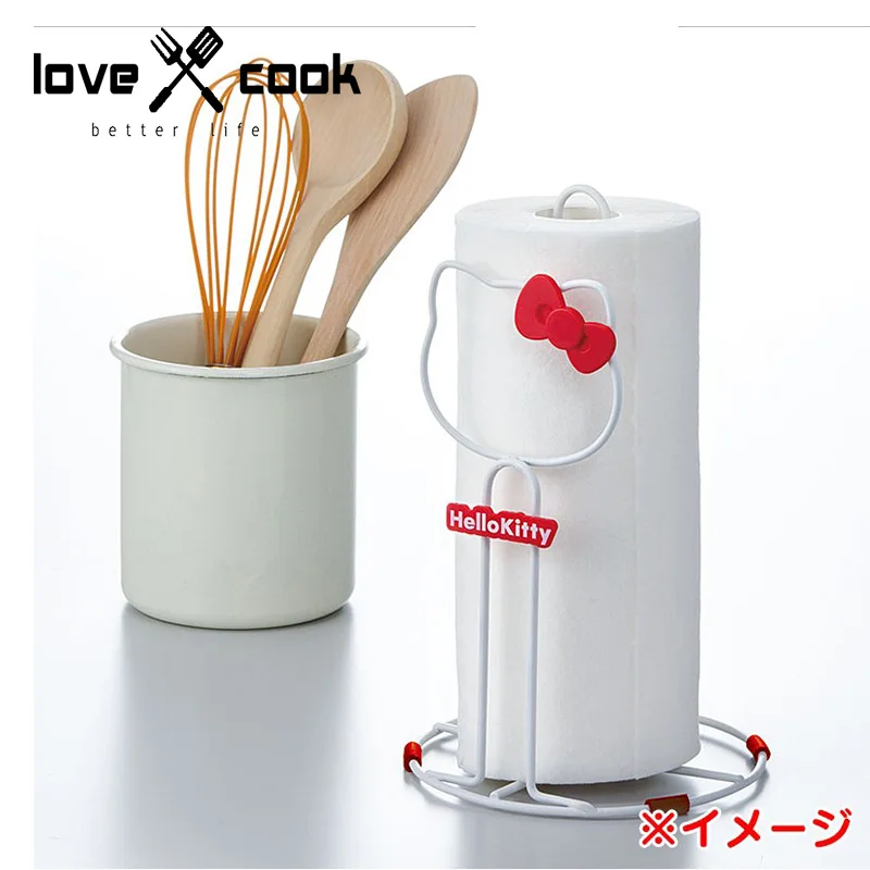 Metal Kitchen Tissue Holder Seat Type Roll Paper Holder Household