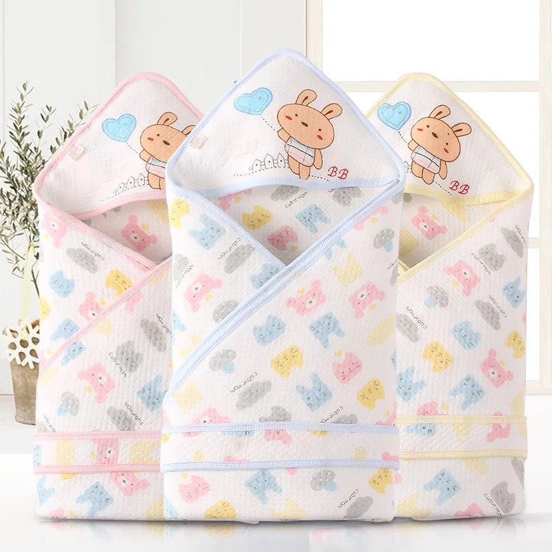 Infant Baby receiving blankets spring summer as envelope for newborn