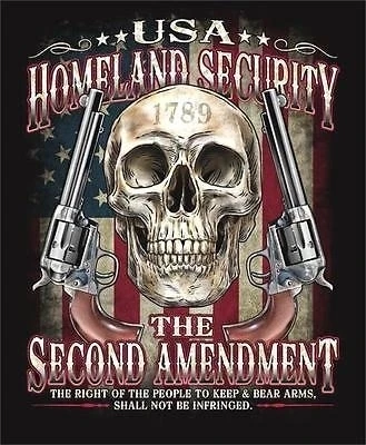 2ND AMENDMENT GUN CONTOL RIGHTS XXXLG TEE SHIRT TS302 gun homeland  security NEW (1)