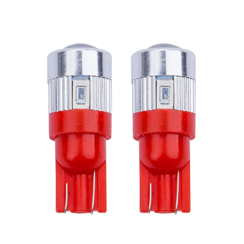 RXZ Canbus T10 светодиодный W5W 168 194 5630 6smd для клиновидной двери чтения клиновидный