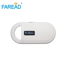 NEW Free shipping ISO11784/5 134.2KHz FDX-B Pet Microchip Portable small Scanner,Animal RFID Tag Reader,LF Handheld RFID Reader