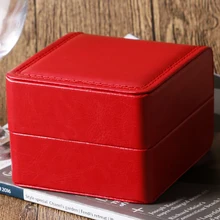 Органайзер роскошный модный пенопластовый коврик для браслета, браслета, часов, кожаной коробки для часов, красная Подушка, посылка чехол для часов, ювелирных изделий