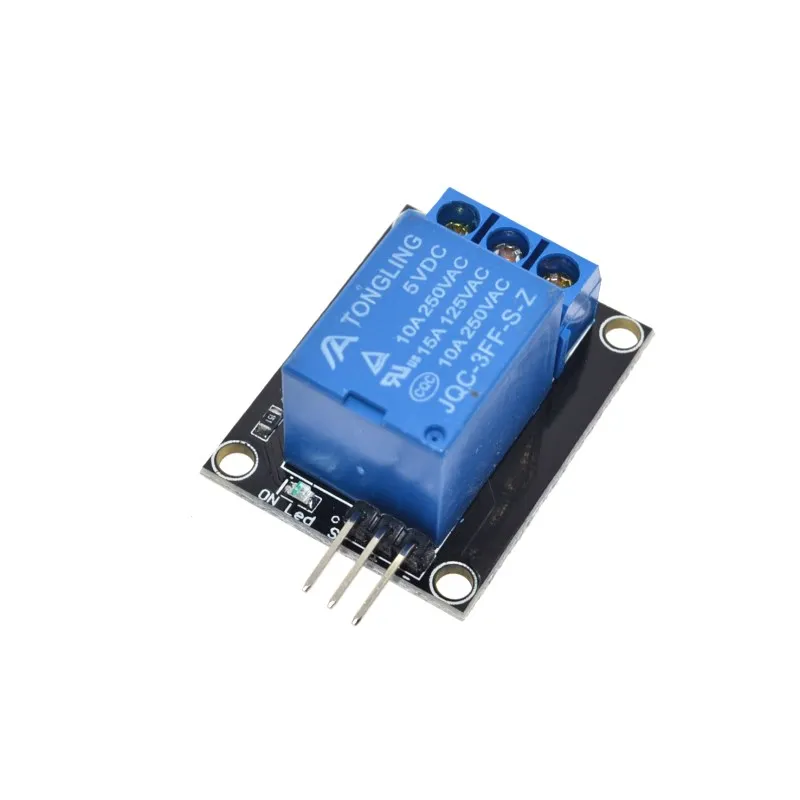 

Free shipping 1 Channel 5V Relay Module for arduino 1-Channel relay KY-019 For PIC AVR DSP ARM for Arduino WAVGAT