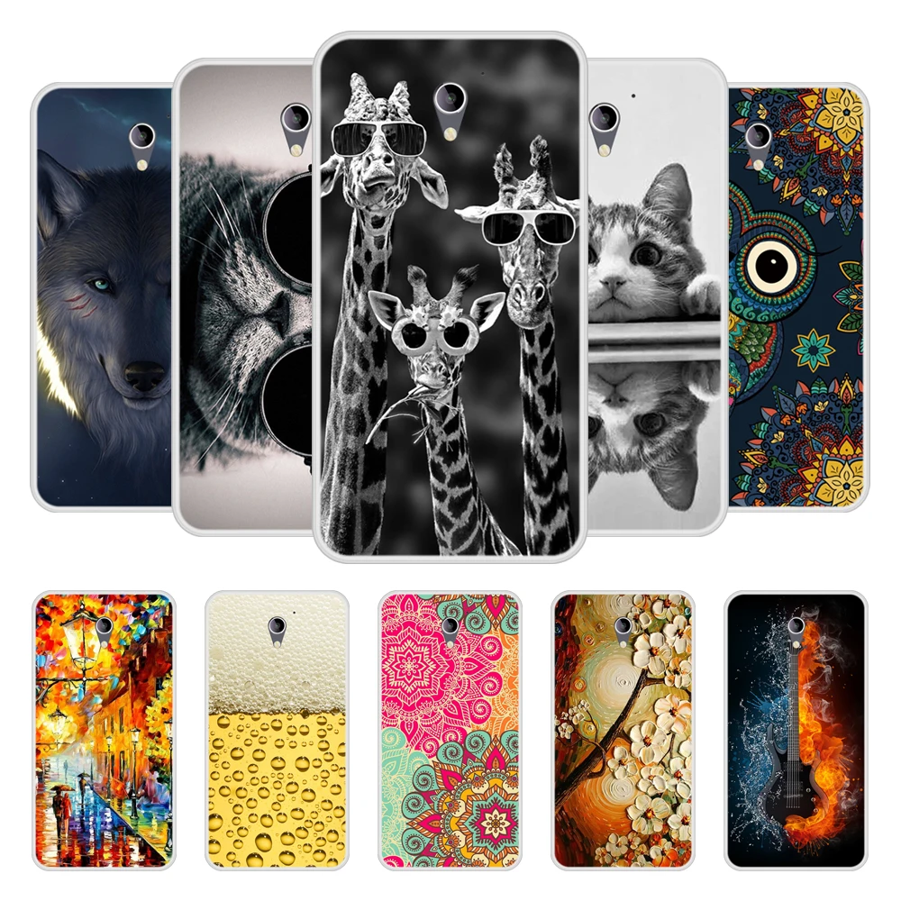 

Case Cover for ZTE Blade A510 Soft Silicone TPU Chic Pattern Printing for ZTE Blade A510 Phone Case