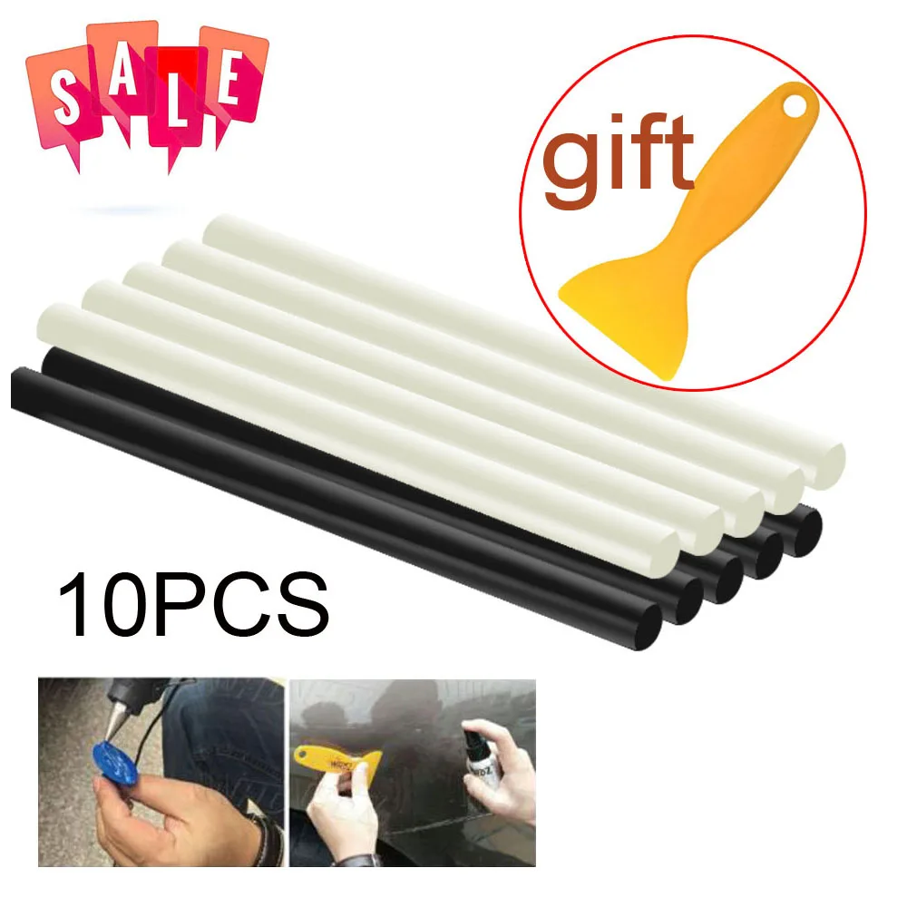 Sale 10pcs 11mm Hight quailty hot melt glue stick PDR Paintless tools Dent Repair Tools (2)
