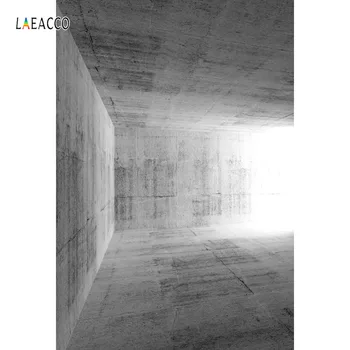 

Laeacco Photo Backdrop Cement Wall Room Interior Unique 3D Baby Portrait Portrait Photography Background For Photo Studio