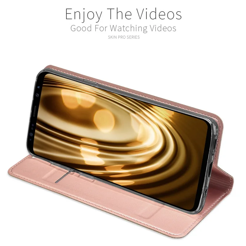 Чехол-книжка с магнитной застежкой для samsung Galaxy S10, S9, S8 Plus, Note 8, 9, тонкий кожаный держатель для карт, чехол, Fundas