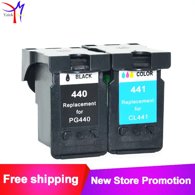 PG440xl CL441 XL For Canon PG 440 PG 440 CL 441 Reman Ink Cartridge for PIXMA MX374 MX394 MX434