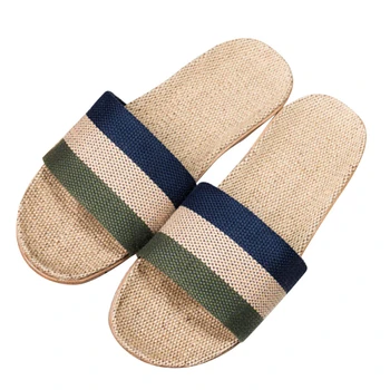 Anti-slip Linen Slippers