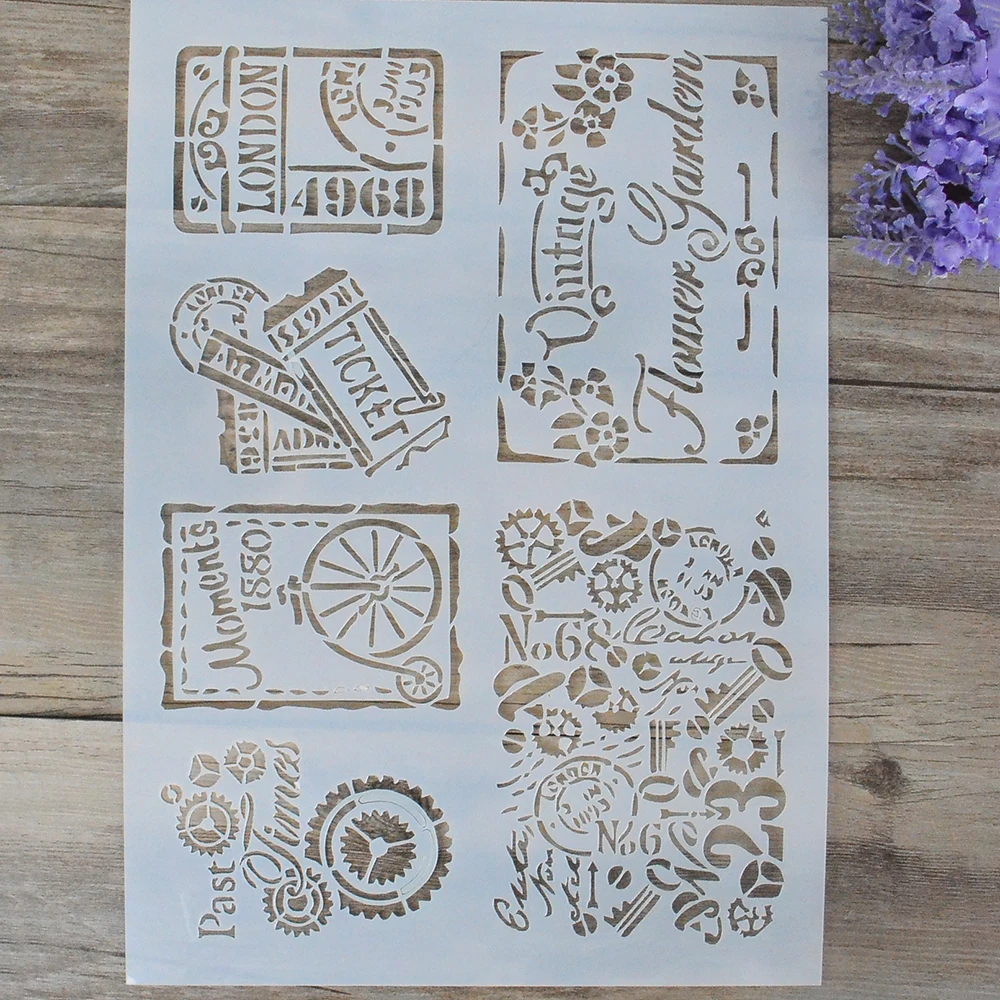 

A4 A3 A2 DIY Craft Layering Stencils For Walls Painting Scrapbooking Stamping Stamp Album Decorative Embossing Paper Card