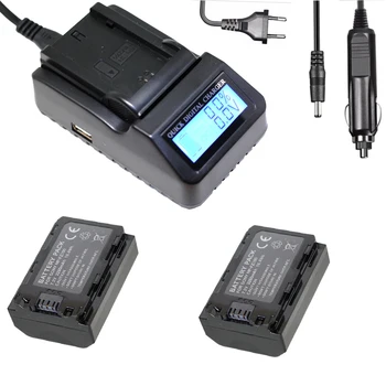 

2Pcs 2280mAh NP FZ100 Battery + LCD Fast Charger for Sony NP-FZ100 BC-QZ1 Alpha 9, A7RIII, ILCE-7RM3 for Sony A9, A9R, Alpha 9s