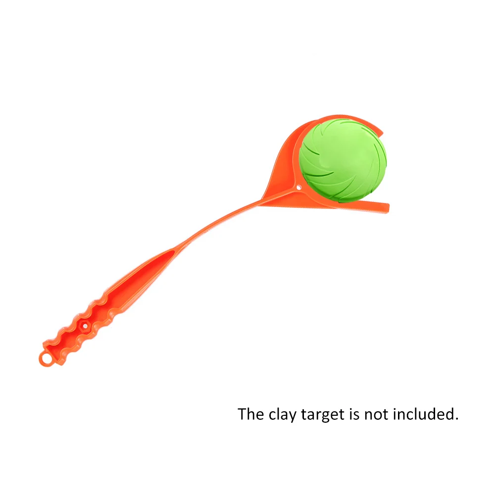 Handheld Clay Target Thrower Shooting Accessories Plastic Clay Target