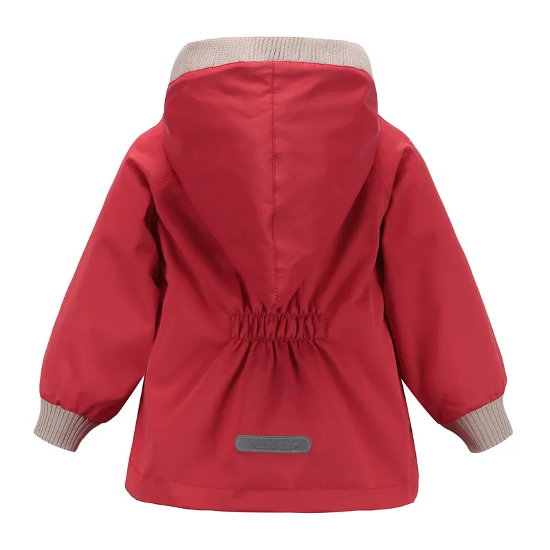 MEANBEAR/детский плащ; водонепроницаемая ветрозащитная куртка для девочек; пальто для мальчиков; одежда для малышей; ветровка со съемным капюшоном; 7 цветов; Height90-150cm