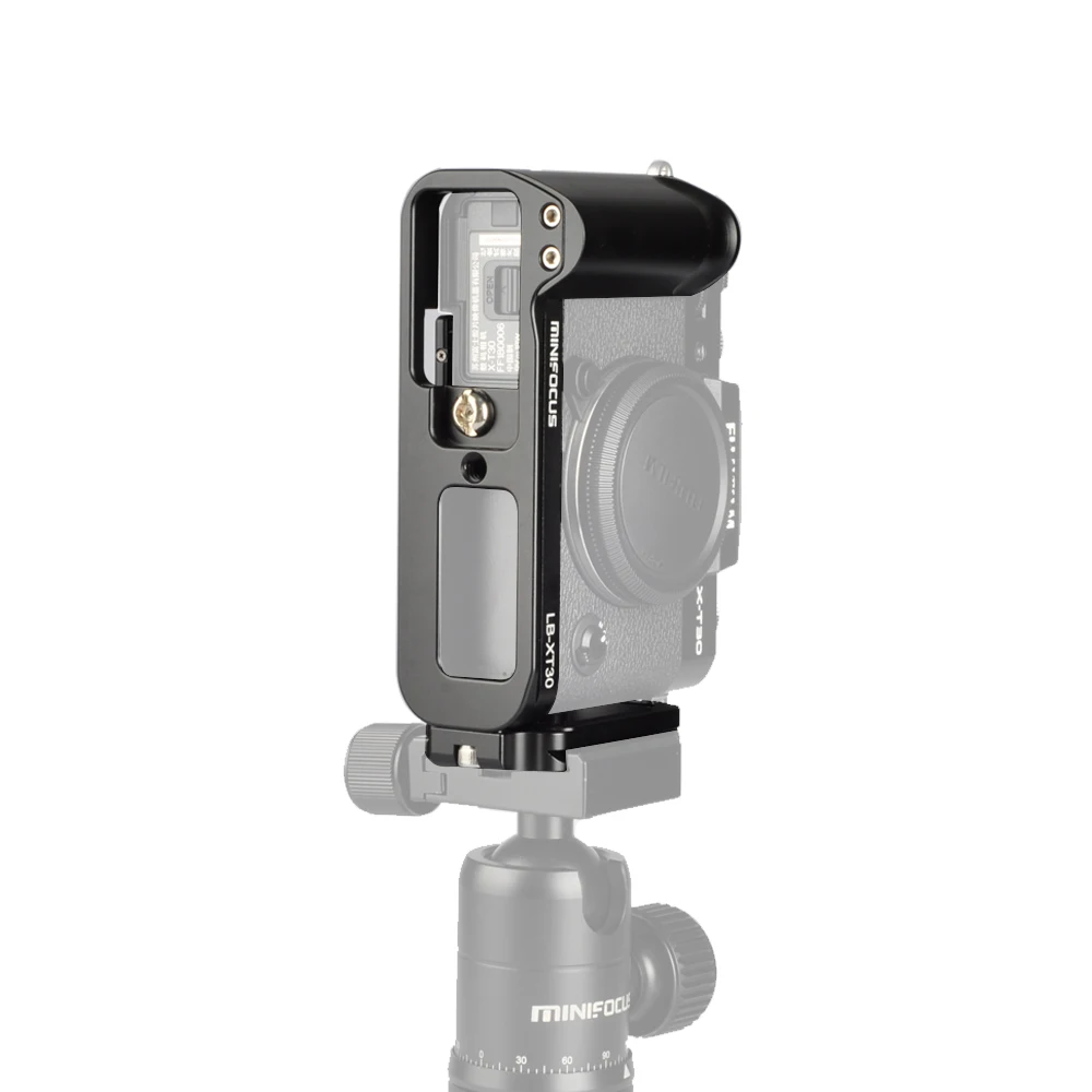 Вертикальная пластина L Тип кронштейн штатива быстросъемная рукоятка основания пластина для ЖК-дисплея с подсветкой Fujifilm Fuji XT30 X-T30 Камера для Arca Swiss