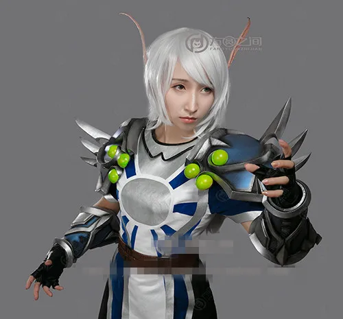 Vereesa WOW Costume World of Warcraft Windrunner костюм для косплея индивидуальный заказ/размер полный