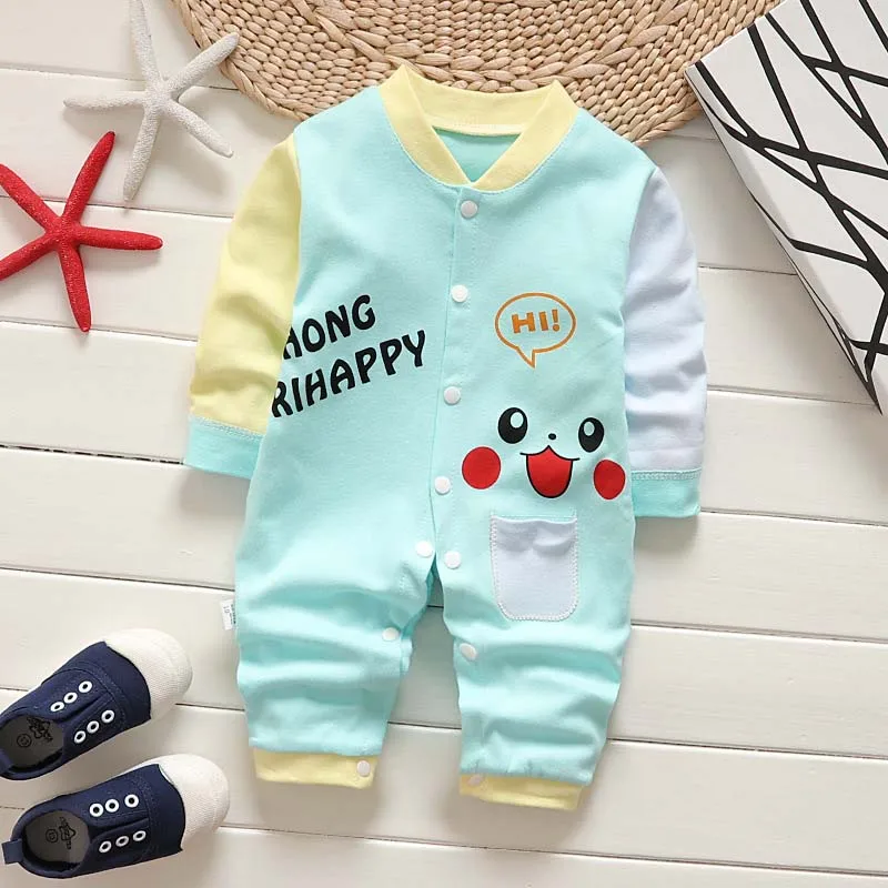 

BibiCola Baby Rompers Newborn Body Bebe Baby Boy animal Cartoon Clothing Baby Girl Overall for Infants Recem Nascido Clothes