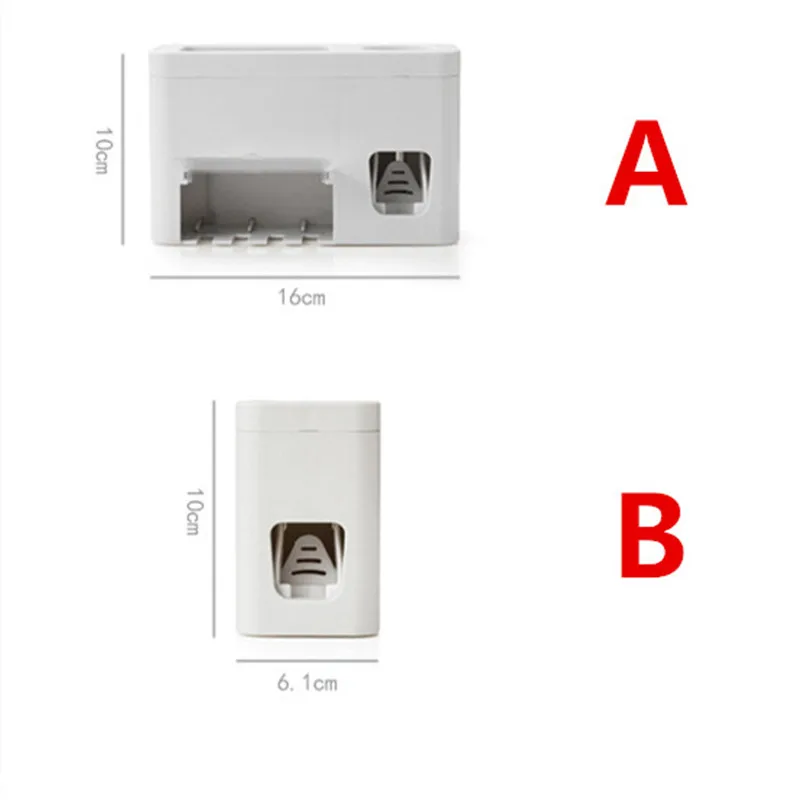 Автоматический соковыжималка для зубной пасты креативный липкий присоска настенное крепление для ванной практичные держатели для зубных щеток соковыжималка Органайзер стойки - Цвет: 3