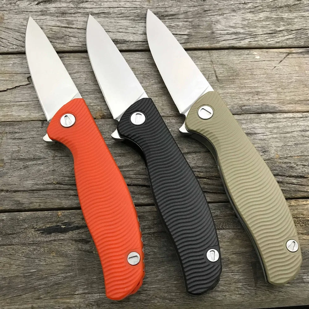 Складной нож LDT Bear F95 с 440 лезвиями G10 тактические охотничьи ножи для кемпинга