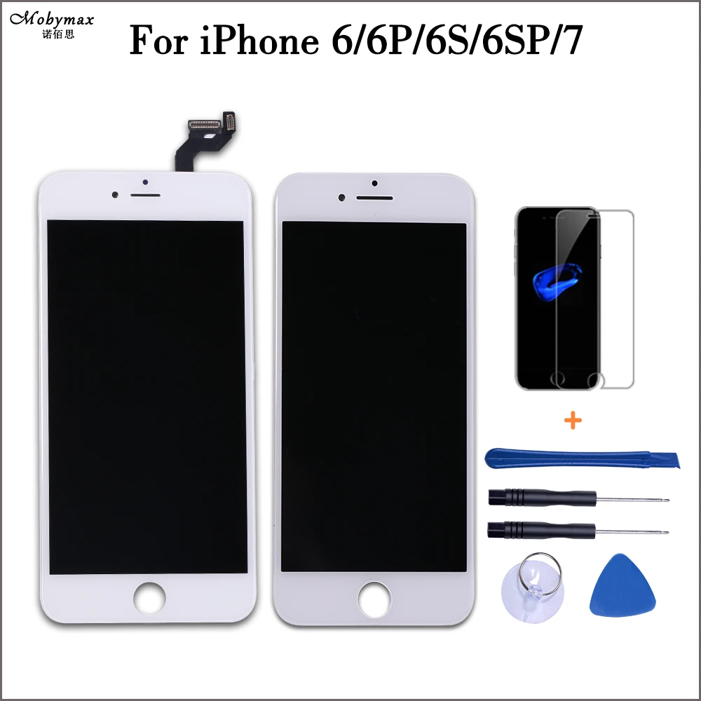 Белый и черный 100% OEM-экран для iPhone 6 Plus 6s 7 сменный ЖК-экран с 3D сенсорным экраном