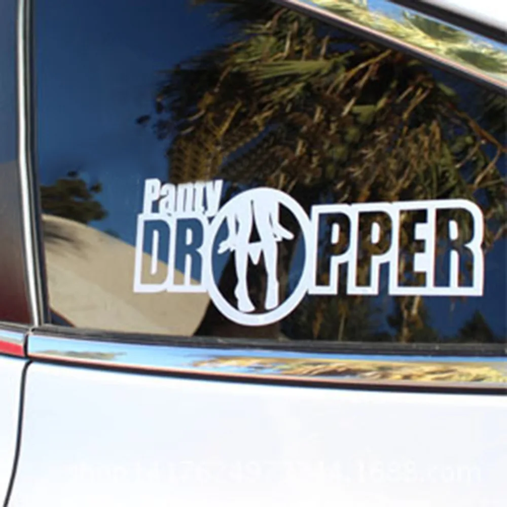 New Creative Funny Panty Dropper Auto Car Bumper Window Wall Sticker