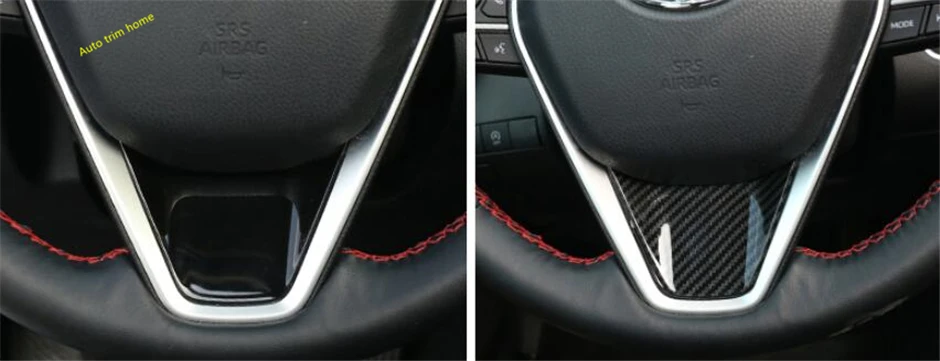 Lapetus интерьер ремонт подходит для Toyota RAV4 RAV 4 Руль украшения крышка отделка/красный/матовый/углеродного волокна стиль