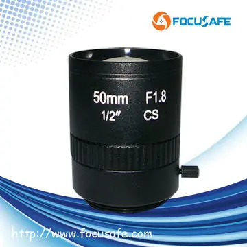 Focusafe 3 Мегапикселя HD линзы машинного зрения 50 мм 1/2 дюйма Ручная линза с