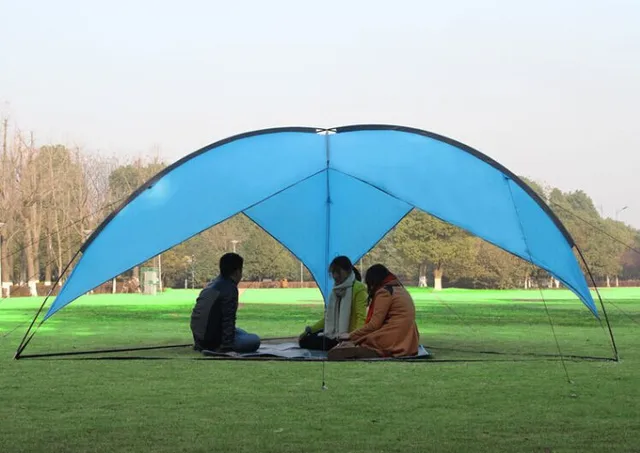 Cheap Outdoor Folding Portable 480*480*480*200cm large space Hexagon Atrium waterproof beach tent camping hiking sun shelter awning Cheap Outdoor Folding Portable 480*480*480*200cm large space Hexagon Atrium waterproof beach tent camping hiking sun shelter awning