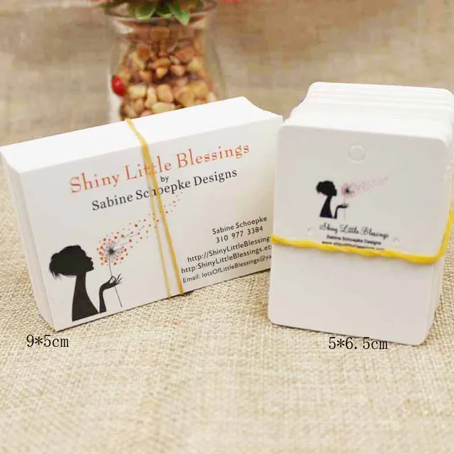 Customer Logo Design Two Side Printed Name Card 1000pcs Customer Logo Design Two Side Printed Name Card 1000pcs Earring