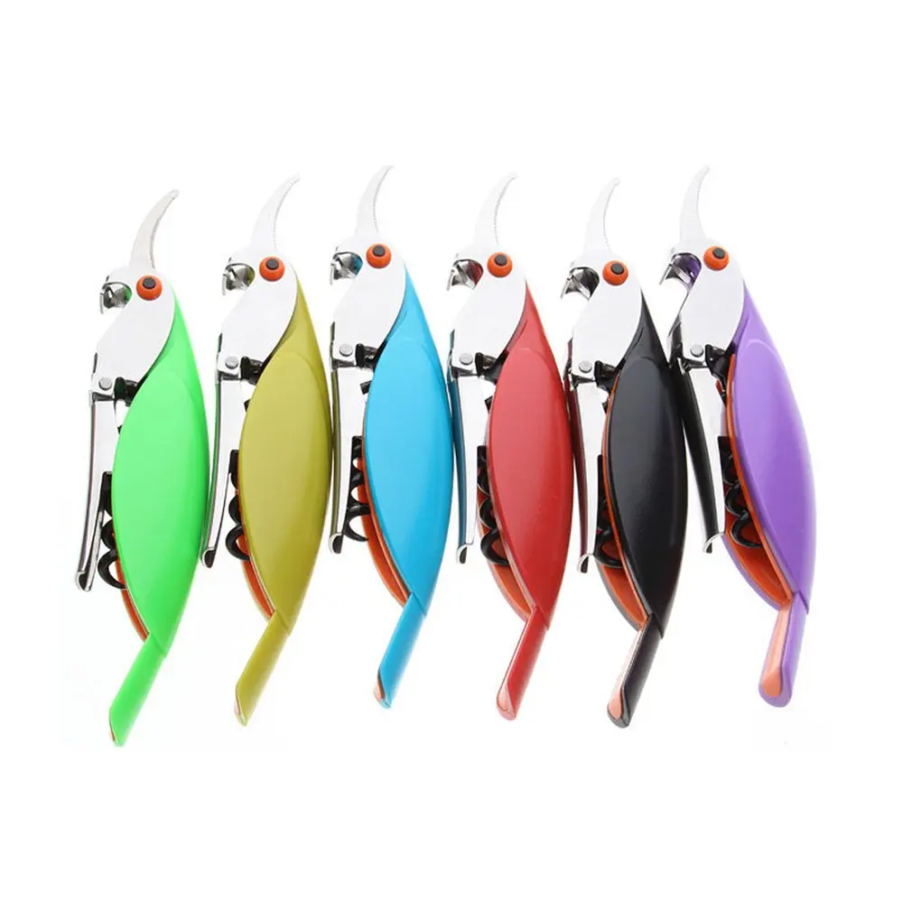 

Stainless Steel Red Wine Bottle Opener Bird Shape For Wedding Anniversary Party Bar Kitchen Tools