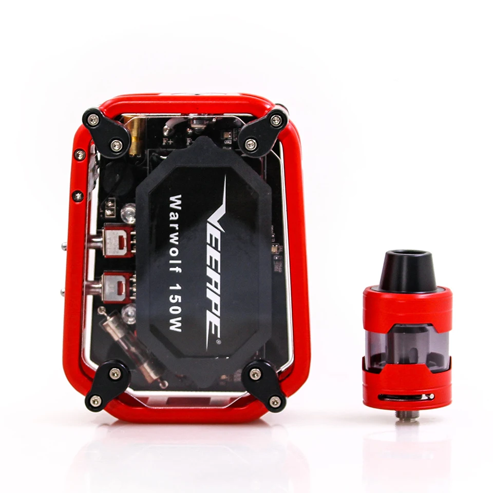 Электронная сигарета Veeape warwolf 150w pod вейп набор Laser squonk box mod аккумулятор 3500 мАч vs Somant
