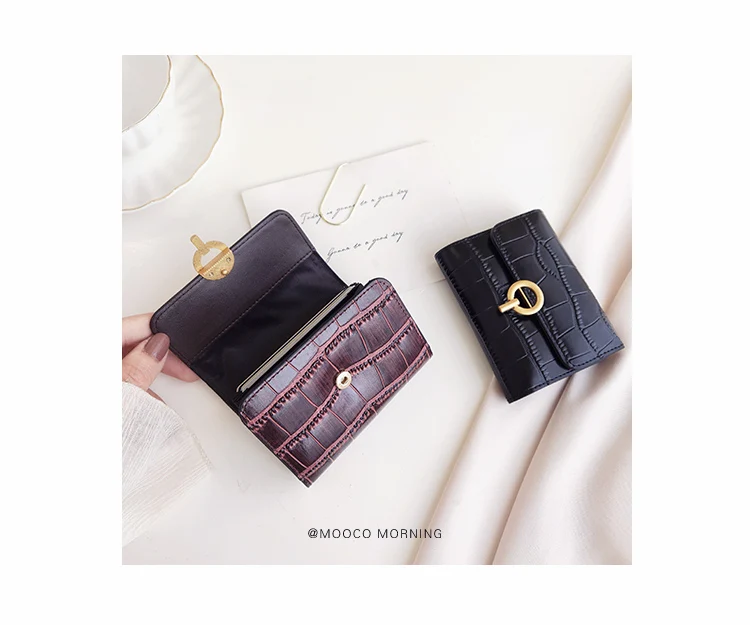 Business Card Holder Genuine Leather Fashion Black Real Genuine Leather Credit Card Holder Women Wallet Unisex Card Case