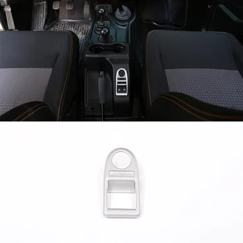 

Matte Silver ABS Chrome Window Lift Button Frame Trim For LADA NIVA Car Accessories