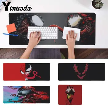 

Yinuoda Marvel Comics Carnage Gaming Player desk laptop Rubber Mouse Mat anime Professional Gaming Mouse pad Grande Keyboard Mat