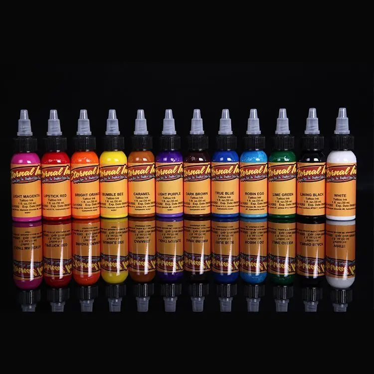 Buy 16 Pcs Tattoo Pigment Permanent Color Tattoo Ink Set Easy To Colour 30ml