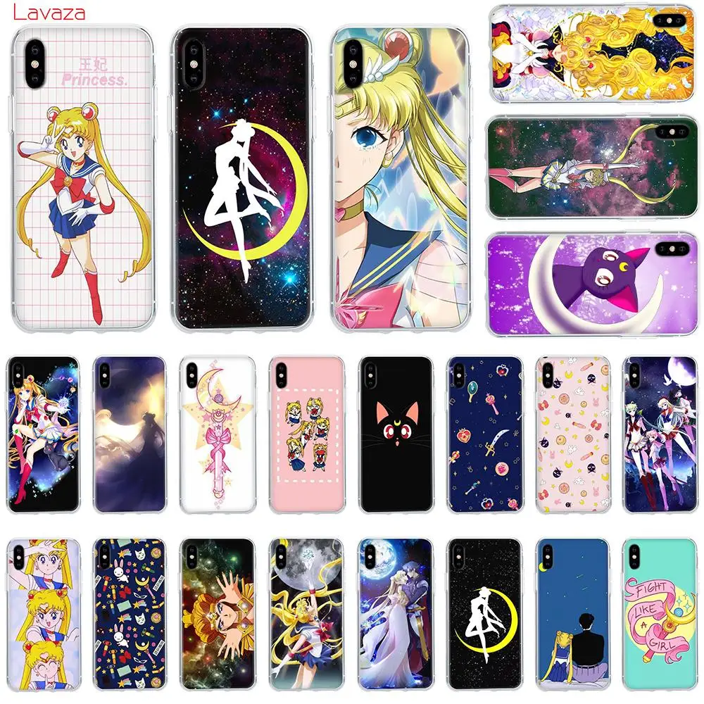 Твердый чехол для телефона Lavaza Sailor Moon Mercury Apple iPhone 6 6s 7 8 Plus X 5 5S SE чехлы XS Max XR |