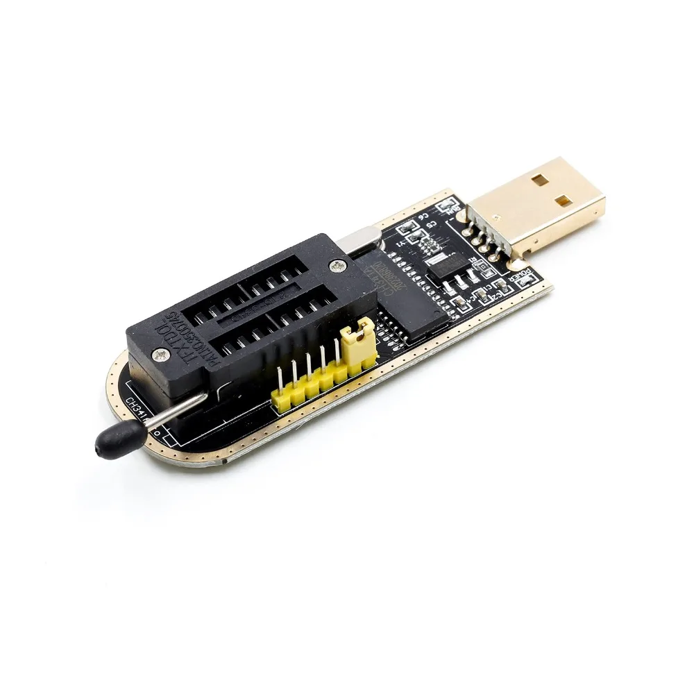 CH341A CH341 24 25 серия EEPROM флэш-память биос USB программатор с программным обеспечением и Драйвером