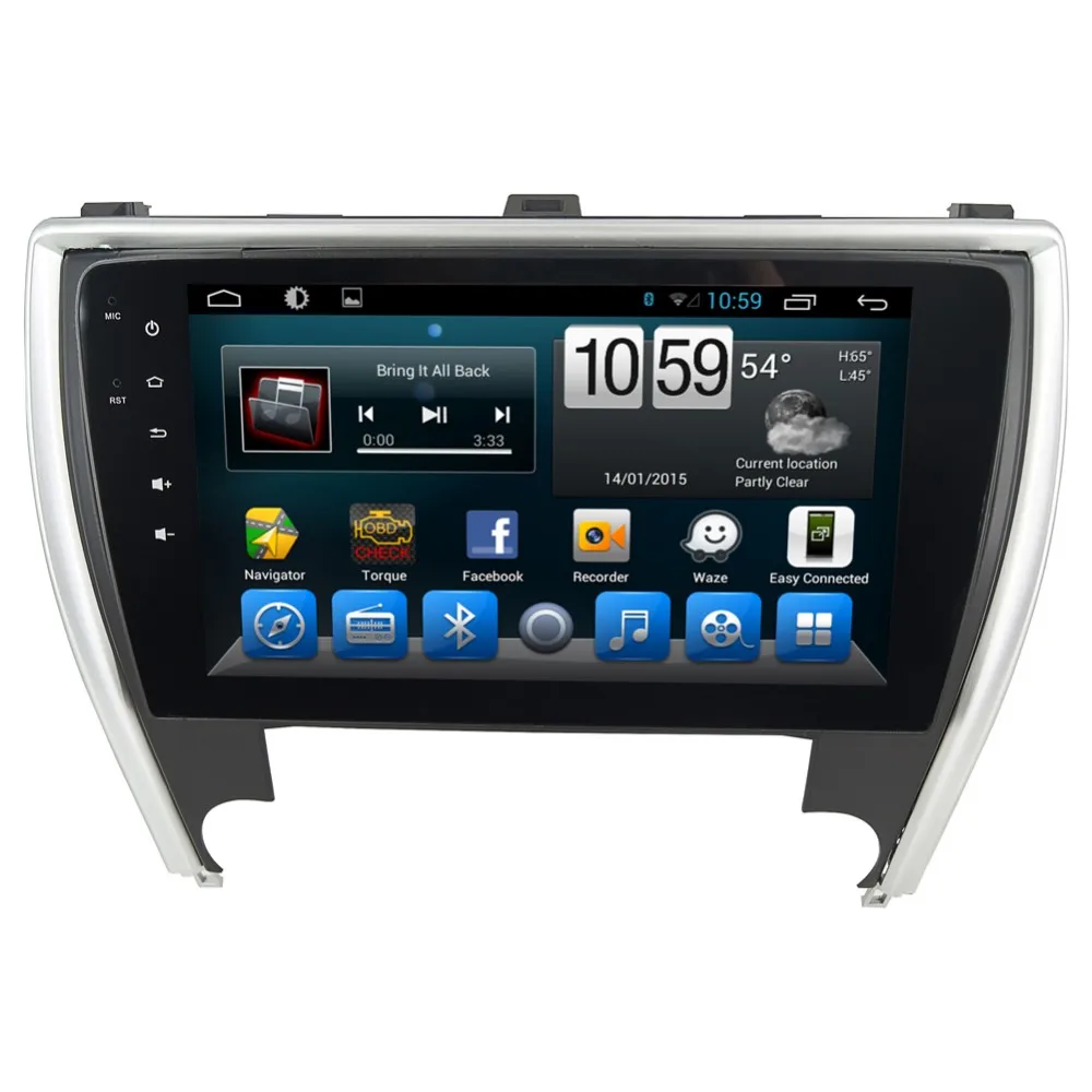 10," HD 1024*600 Android 6,0 Автомобильный DVD Радио gps стерео навигационный плеер для Toyota Camry US Middel East версия