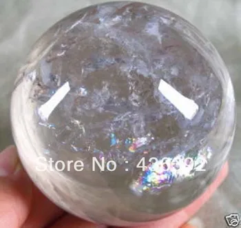 

free shipping NATURAL Quartz Rock Crystal Sphere/Ball 60mm