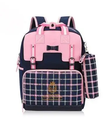 GUMST/Новинка года, рюкзаки высокого качества с 16 дюймовыми подушечками для девочек, школьные сумки для девочек, детская сумка для школьниц - Цвет: Розовый