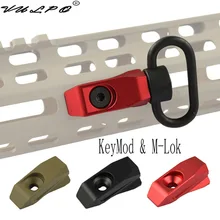 VULPO Keymod M-Lok Handguard Rail Sling Поворотный адаптер крепление принадлежности для охоты