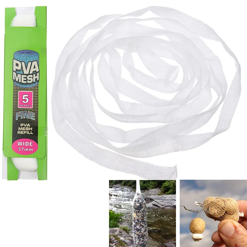 

25/37mm PVA Mesh Universal Refill Micromesh for PVA Tubes System Carp ASD88